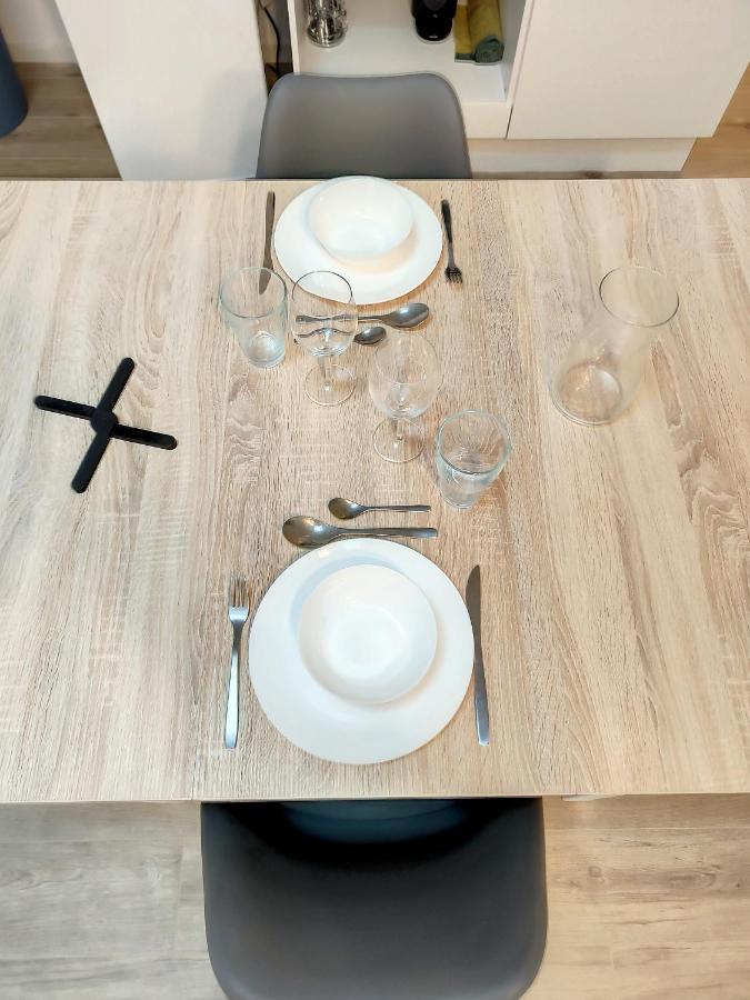 Appartement Grand Appart Duplex 6 Pers Gare Wifi à Saint-Quentin  Extérieur photo