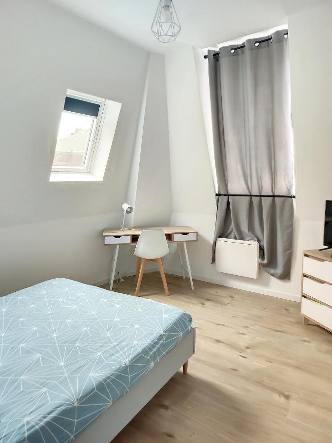 Appartement Grand Appart Duplex 6 Pers Gare Wifi à Saint-Quentin  Extérieur photo